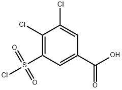 3,4-二氯-5-(氯磺酰基)苯甲酸