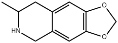 3-methyl-6,7-methylenedioxy-1,2,3,4-tetrahydroisquinoline
