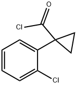 CYCLOPROPANECARBONYL CHLORIDE, 1-(2-CHLOROPHENYL)- (9CI)