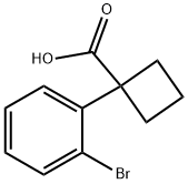 1-(2-溴苯基)环丁烷-1-羧酸
