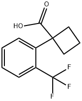 1-(2-三氟甲基苯基)环丁烷甲酸