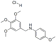 4-methoxy-N-[(3,4,5-trimethoxyphenyl)methyl]aniline hydrochloride