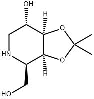 1,3-Dioxolo4,5-cpyridine-4-methanol, hexahydro-7-hydroxy-2,2-dimethyl-, 3aS-(3a.alpha.,4.beta.,7.alpha.,7a.alpha.)-