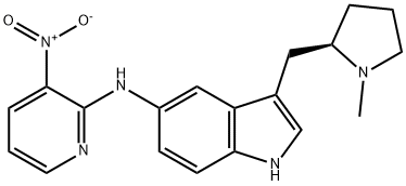 3-[[(2R)-1-甲基-2-吡咯]甲基-N-(3-硝基-2-吡啶基)-1H-吲哚-5-胺