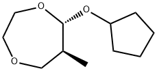 1,4-Dioxepane,5-(cyclopentyloxy)-6-methyl-,trans-(9CI)