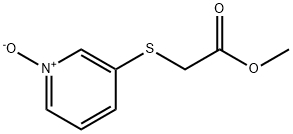 Acetic acid, [(1-oxido-3-pyridinyl)thio]-, methyl ester (9CI)