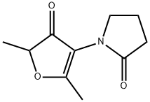 2-Pyrrolidinone,  1-(4,5-dihydro-2,5-dimethyl-4-oxo-3-furanyl)-