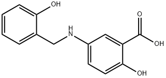 2-hydroxy-5-(2-hydroxybenzylamino)benzoic acid