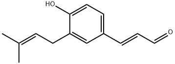 3-(4-Hydroxy-3-(3-methyl-2-butenyl)phenyl)-2-propenal