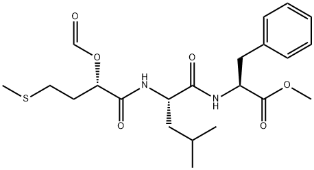 2-(formyloxy)-4-(methylthio)butyryl-leucyl-phenylalanine methyl ester