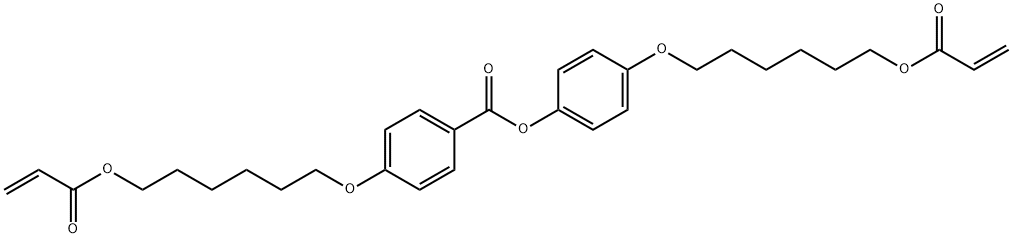 BENZOIC ACID, 4-[[6-[(1-OXO-2-PROPEN-1-YL)OXY]HEXYL]OXY]-, 4-[[6-[(1-OXO-2-PROPEN-1-YL)OXY]HEXYL]OXY]PHENYL ESTER