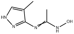 Ethanimidamide,  N-hydroxy-N-(4-methyl-1H-pyrazol-3-yl)-