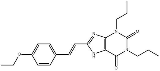 (E)-1,3-Dipropyl-8-(2-(4-ethoxyphenyl)ethenyl)-3,7-dihydro-1H-purine-2 ,6-dione