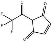 4-Cyclopentene-1,3-dione, 2-(trifluoroacetyl)- (9CI)
