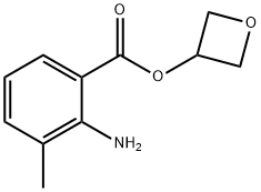 Benzoic acid, 2-amino-3-methyl-, 3-oxetanyl ester (9CI)