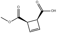 3-Cyclobutene-1,2-dicarboxylicacid,monomethylester,(1R,2S)-(9CI)