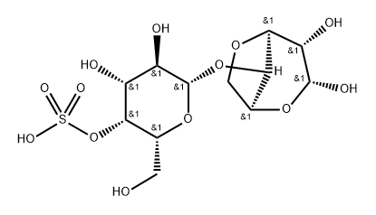 .alpha.-L-Galactopyranose, 3,6-anhydro-4-O-(4-O-sulfo-.beta.-D-galactopyranosyl)-, homopolymer