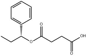 Butanedioic acid, mono(1-phenylpropyl) ester, (R)- (9CI)