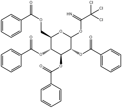 D-Glucopyranose, 2,3,4,6-tetrabenzoate 1-(2,2,2-trichloroethanimidate)
