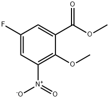 METHYL 5-FLUORO-2-METHOXY-3-NITROBENZOATE