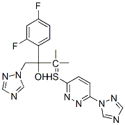 2-(2,4-Difluorophenyl)-3-methyl-1-(1H-1,2,4-triazol-1-yl)-3-(6-(1H-1,2,4-triazol-1-yl)pyridazin- 3-ylthio)butan-2-ol