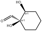 Cyclohexanecarboxaldehyde, 1,2-dihydroxy-, cis- (9CI)