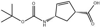 (1R,4S)- N-BOC-4-氨基环戊-2-烯甲酸