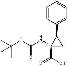 (1S,2R)-N-BOC-1-氨基-2-苯基环丙烷羧酸