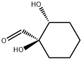 Cyclohexanecarboxaldehyde, 1,2-dihydroxy-, (1R-cis)- (9CI)