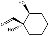 Cyclohexanecarboxaldehyde, 1,2-dihydroxy-, (1S-cis)- (9CI)
