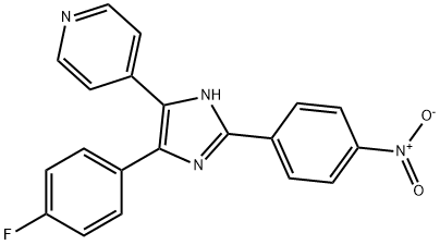 4-[4-(4-氟苯基)-2-(4-硝基苯基)-1H-咪唑-5-基]吡啶
