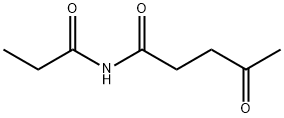 Pentanamide,  4-oxo-N-(1-oxopropyl)-