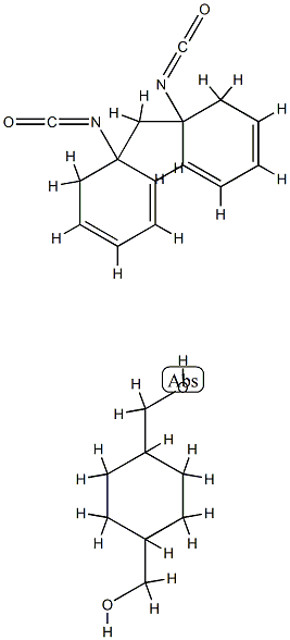 1,4-Cyclohexanedimethanol polymer with 1,1′-methylenebis[isocyanatoben zene]