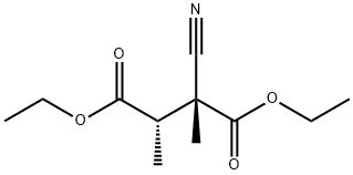 Butanedioic acid, 2-cyano-2,3-dimethyl-, diethyl ester, (R*,S*)- (9CI)
