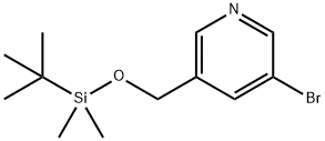(5-BROMOPYRIDIN-3-YL)METHOXY-TERT-BUTYL-DIMETHYLSILANE