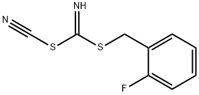 (2-FLUOROPHENYL) METHYL CYANOCARBONIMIDODITHIOATE