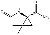 Cyclopropanecarboxamide, 1-(formylamino)-2,2-dimethyl-, (S)- (9CI)
