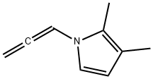 1H-Pyrrole,2,3-dimethyl-1-(1,2-propadienyl)-(9CI)