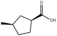 Cyclopentanecarboxylic acid, 3-methyl-, (1S-cis)- (9CI)