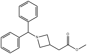 methyl 2-(1-benzhydrylazetidin-3-yl)acetate