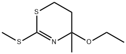 4H-1,3-Thiazine,4-ethoxy-5,6-dihydro-4-methyl-2-(methylthio)-(9CI)