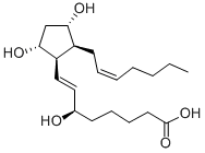 (+)-1-Decarboxy-1-methyl-20-nor-19-carboxyprostaglandin F(sub 2-alpha)