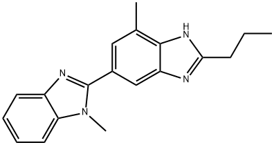 2-正丙基-4-甲基-6-(1'-甲基苯并咪唑-2-基)苯并咪唑