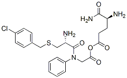 gamma-glutaminyl-S-(4-chlorobenzyl)cysteinyl-phenylglycine