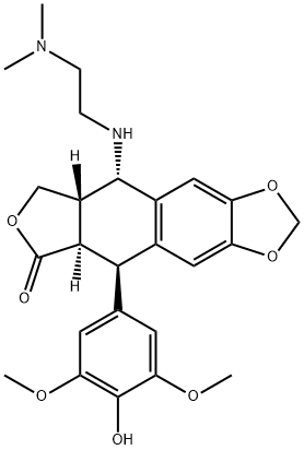 4'-O-demethyl-4-((2''-(dimethylamino)ethyl)amino)-4-desoxypodophyllotoxin