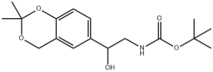 Tert-butyl 2-(2,2-diMethyl-4h-benzo[d][1,3]dioxin-6-yl)-2-hydroxyethylcarbaMate