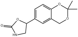 5-(2,2-二甲基-4H-1,3-苯并二恶英-6-基)-1,3-恶唑烷-2-酮