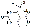 5-Pyrimidinecarboxylicacid,1,2,3,4-tetrahydro-6-methyl-2-oxo-4-(trichloromethyl)-,methylester(9CI)