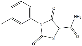 5-Thiazolidinecarboxamide,N-(3-methylphenyl)-2,4-dioxo-(9CI)