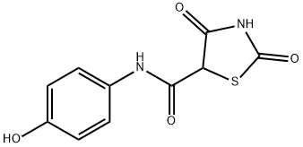 5-Thiazolidinecarboxamide,N-(4-hydroxyphenyl)-2,4-dioxo-(9CI)